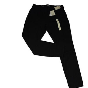 A..N.A A New Approach Womens 18W Mid Rise Skinny Jeans Black Comfort Staple New
